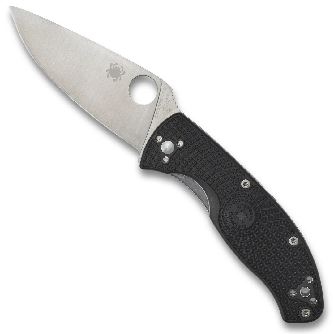Spyderco Tenacious Lightweight Folder Knife, Satin Blade 3 Spyderco Tenacious Lightweight Folder Knife, Satin Blade