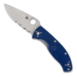 Spyderco Tenacious Lightweight Blue FRN Folding Knife