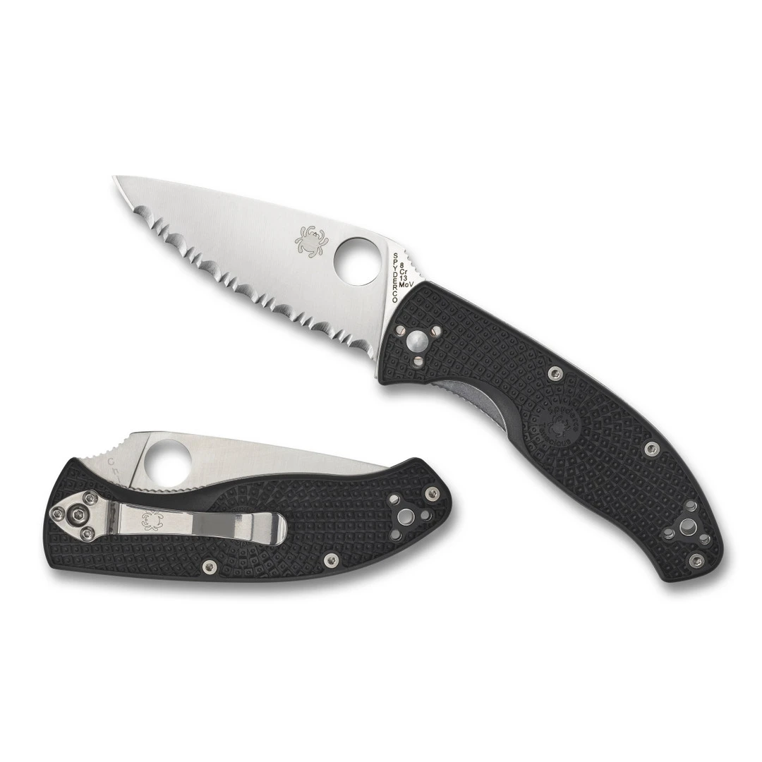 Spyderco Tenacious Lightweight Folder Knife, SpyderEdge Blade 4 Spyderco Tenacious Lightweight Folder Knife, SpyderEdge Blade - Image 2
