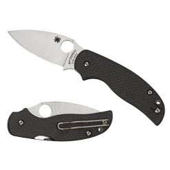 Spyderco Sage 5 Alzheimer's Folder Knife, CPM-S30V Satin Blade -Zero Tolerance Shop C123CFPCL Both 09649.1560462775