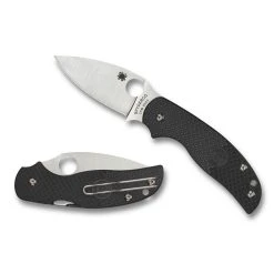 Spyderco Sage 5 Lightweight Folder Knife, CPM-S30V Blade -Zero Tolerance Shop C123PBK Both 92082.1556826650