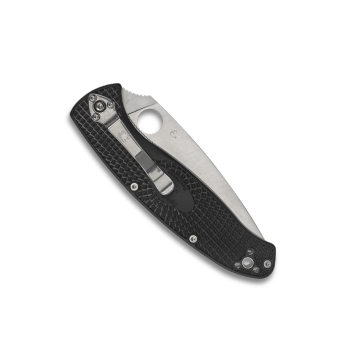 Spyderco C142PBK Resilience Lightweight Folder Knife, Satin Blade 4 Spyderco C142PBK Resilience Lightweight Folder Knife, Satin Blade - Image 2