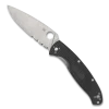 Spyderco C142PSBK Resilience Folder Knife, Silver Combo Blade -Zero Tolerance Shop C142PSBK Boths 13608.1633538334