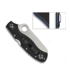 Spyderco Rescue 3 Thin Blue Line Black FRN Folding Knife -Zero Tolerance Shop C14FSBKBL3 Botha 28152.1629326407