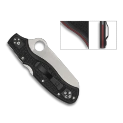 Spyderco Rescue 3 Thin Red Line Black FRN Folding Knife 5 Spyderco Rescue 3 Thin Red Line Black FRN Folding Knife -Zero Tolerance Shop C14FSBKRD3 Both 86952.1629327179