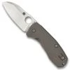 Spyderco Techno 2 Titanium Folder Knife, Stonewash Blade 1 Spyderco Techno 2 Titanium Folder Knife, Stonewash Blade -Zero Tolerance Shop C158TIP2 Open 94888.1673710811