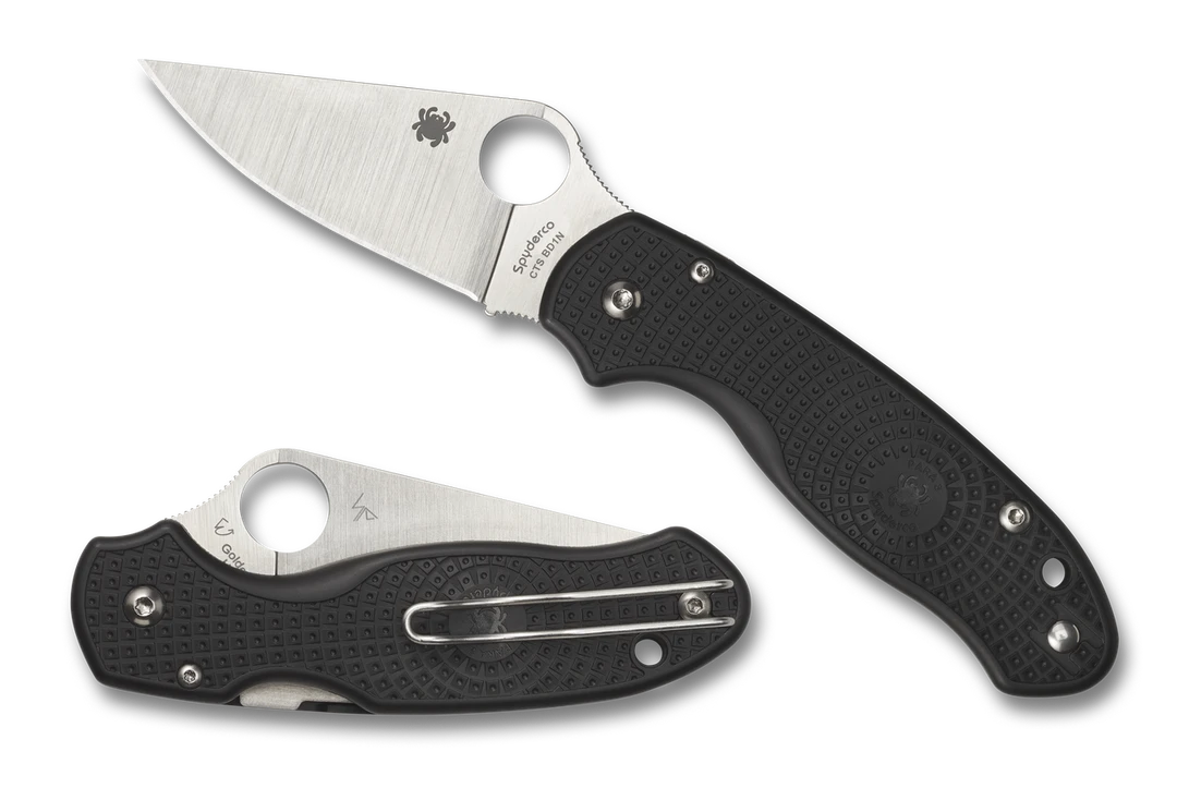 Spyderco Lightweight Para 3 Folder Knife, Satin Blade 4 Spyderco Lightweight Para 3 Folder Knife, Satin Blade - Image 2
