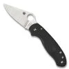 Spyderco Lightweight Para 3 Folder Knife, Satin Blade -Zero Tolerance Shop C223PBK Open 91954.1555603328