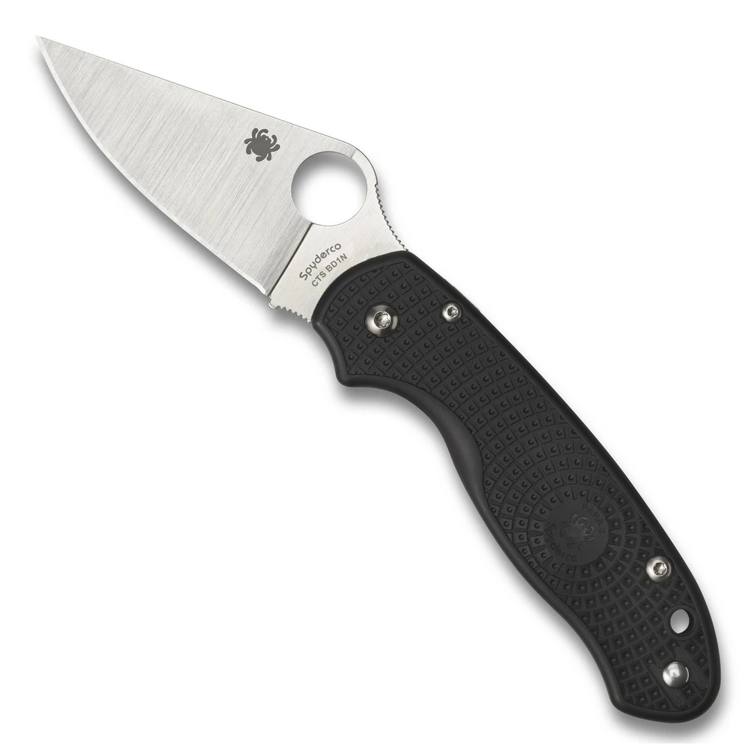 Spyderco Lightweight Para 3 Folder Knife, Satin Blade 3 Spyderco Lightweight Para 3 Folder Knife, Satin Blade