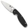 Spyderco Emphasis Folder Knife, Satin Blade -Zero Tolerance Shop C245GP Open 35672.1556831428
