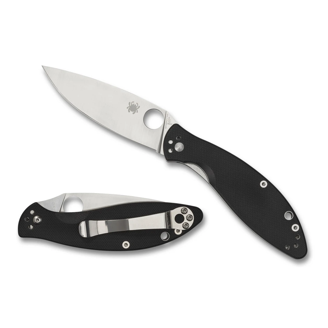 Spyderco Astute Folder Knife, Satin Blade 4 Spyderco Astute Folder Knife, Satin Blade - Image 2