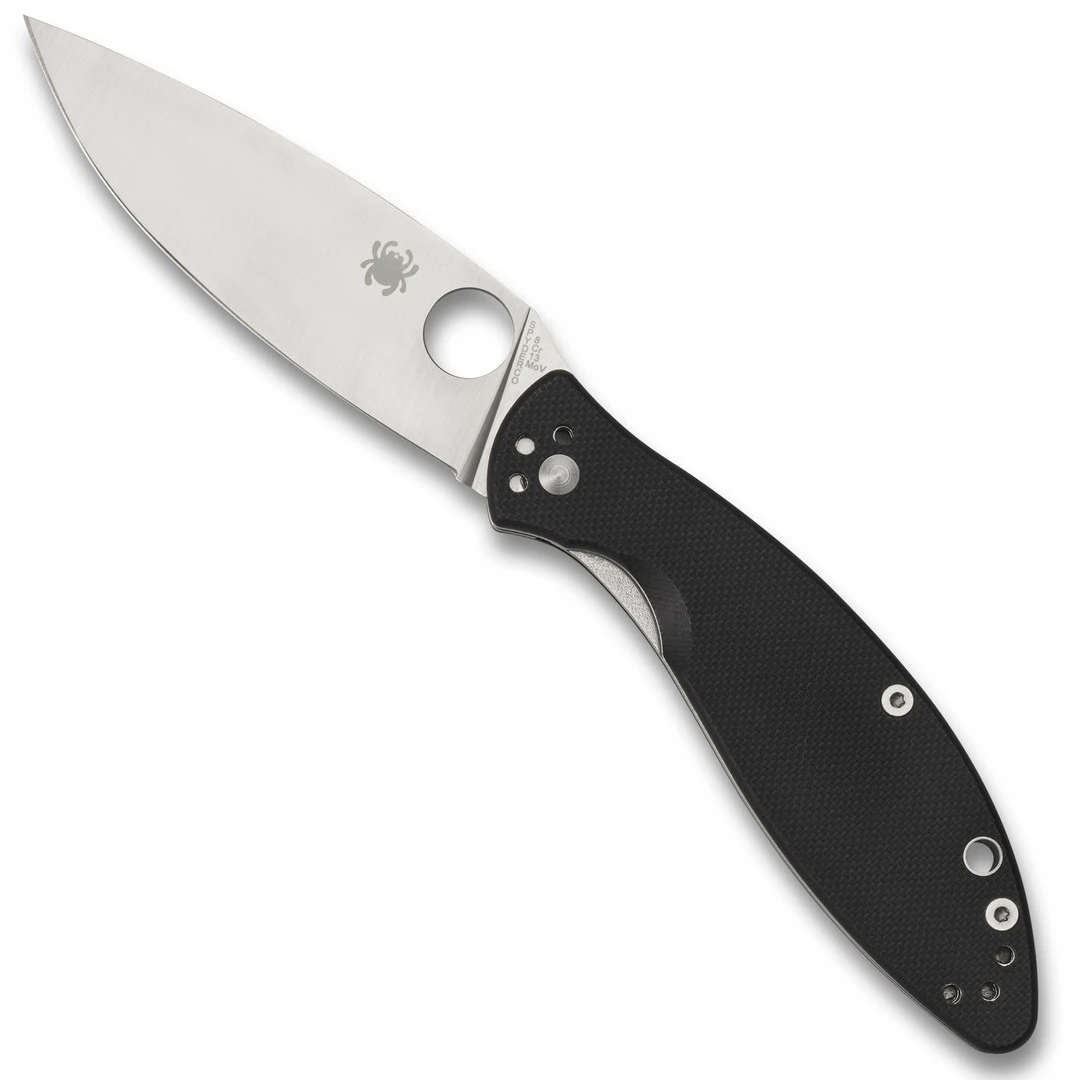 Spyderco Astute Folder Knife, Satin Blade 3 Spyderco Astute Folder Knife, Satin Blade