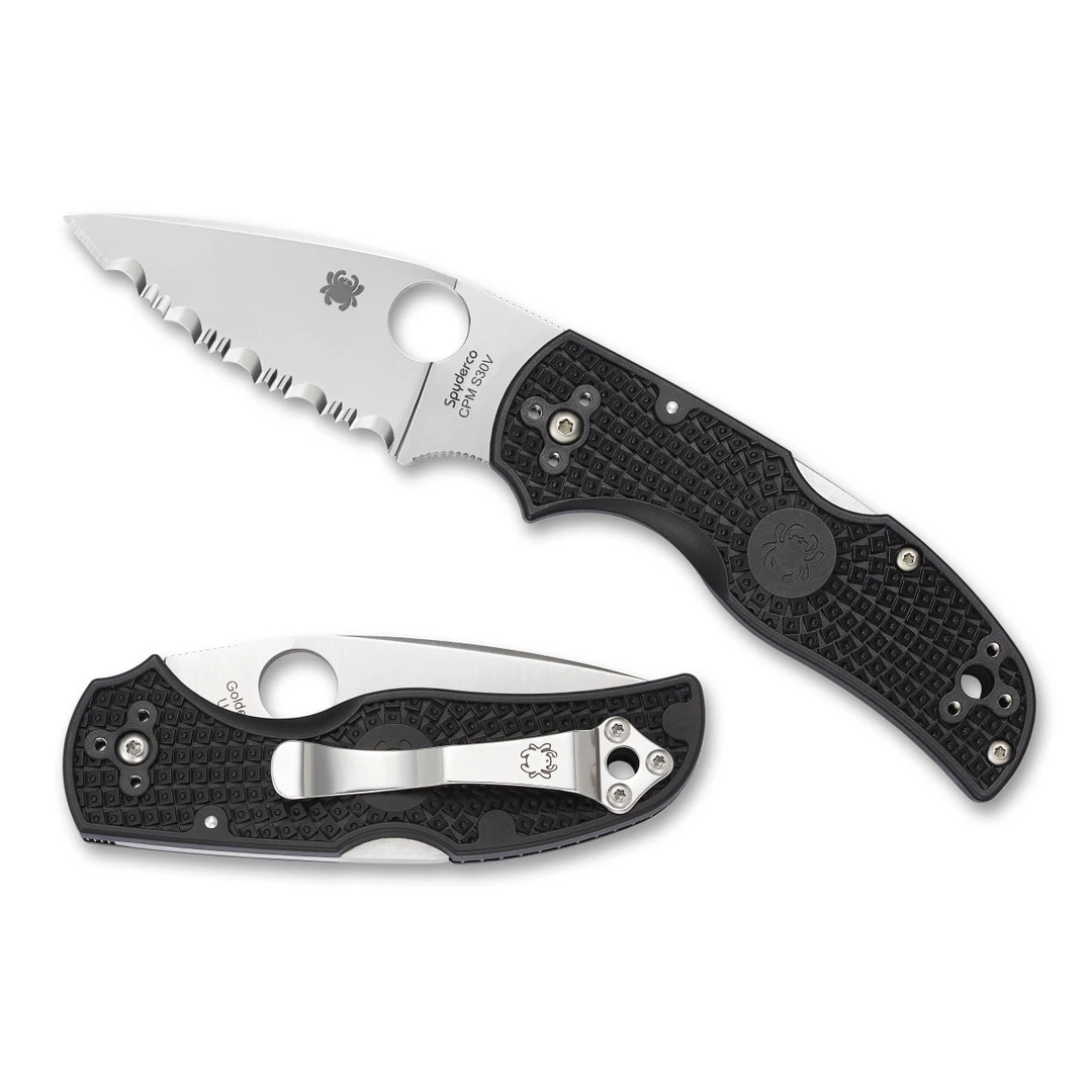 Spyderco Lightweight Native 5 Folder Knife, Satin SpyderEdge Blade 4 Spyderco Lightweight Native 5 Folder Knife, Satin SpyderEdge Blade - Image 2