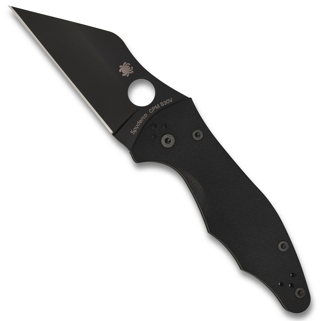 Spyderco Yojimbo 2 Folder Knife, Black Blade 3 Spyderco Yojimbo 2 Folder Knife, Black Blade