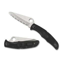 Spyderco Pacific Salt 2 Folder Knife, H1 SpyderEdge Blade -Zero Tolerance Shop C91SBK2 Both 79242.1582833618