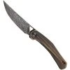 CIVIVI Hand Rubbed Brass Lazar Front Flipper, Damascus Blade -Zero Tolerance Shop CIVC20013DS2 08498.1638890527
