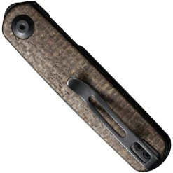 CIVIVI Brown Burlap Micarta Lumi Linerlock Knife, Black Stonewash Blade -Zero Tolerance Shop CIVC200245 add 01 41692.1677519926