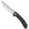 CIVIVI Black Dogma Flipper Knife, Satin D2 Clip Point Blade 2 CIVIVI Black Dogma Flipper Knife, Satin D2 Clip Point Blade -Zero Tolerance Shop CIVC2005D 90638.1595013207