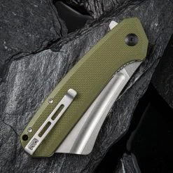CIVIVI OD Green BullMastiff Flipper Knife, Stonewash Blade -Zero Tolerance Shop CIVC2006a2 44225.1622129599