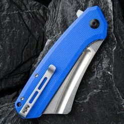 CIVIVI Blue Bull Mastiff Flipper Knife, Stonewash Blade -Zero Tolerance Shop CIVC2006b2 78534.1622130187