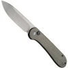 CIVIVI Green Micarta Button Lock Elementum Knife, Stonewash Blade -Zero Tolerance Shop CIVC2103C 77712.1638459982