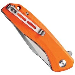 CIVIVI Orange Baklash Flipper Knife, Satin Blade -Zero Tolerance Shop CIVC801Ga 82779.1605299484