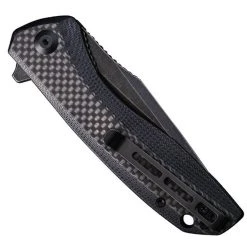 CIVIVI G10/Carbon Fiber Black Backlash Linerlock Knife, Black Stonewash Blade -Zero Tolerance Shop CIVC801i2 94622.1599753129
