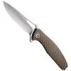 CIVIVI Tan Wyvern Flipper Knife, Satin D2 Blade 2 CIVIVI Tan Wyvern Flipper Knife, Satin D2 Blade -Zero Tolerance Shop CIVC902C 11154.1593870035