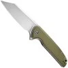 CIVIVI Green G10 Brigand Flipper Knife, Satin D2 Blade -Zero Tolerance Shop CIVC909A 06374.1611592779
