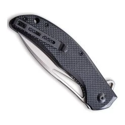 CIVIVI Black Vexer Flipper Knife, Satin D2 Blade -Zero Tolerance Shop CIVC915Cclip 52564.1595349669