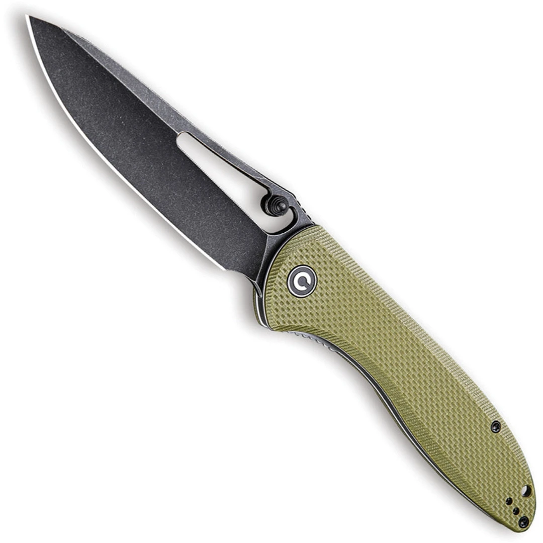 CIVIVI OD Green Picaro Linerlock Knife, Black Stonewash D2 Blade 3 CIVIVI OD Green Picaro Linerlock Knife, Black Stonewash D2 Blade