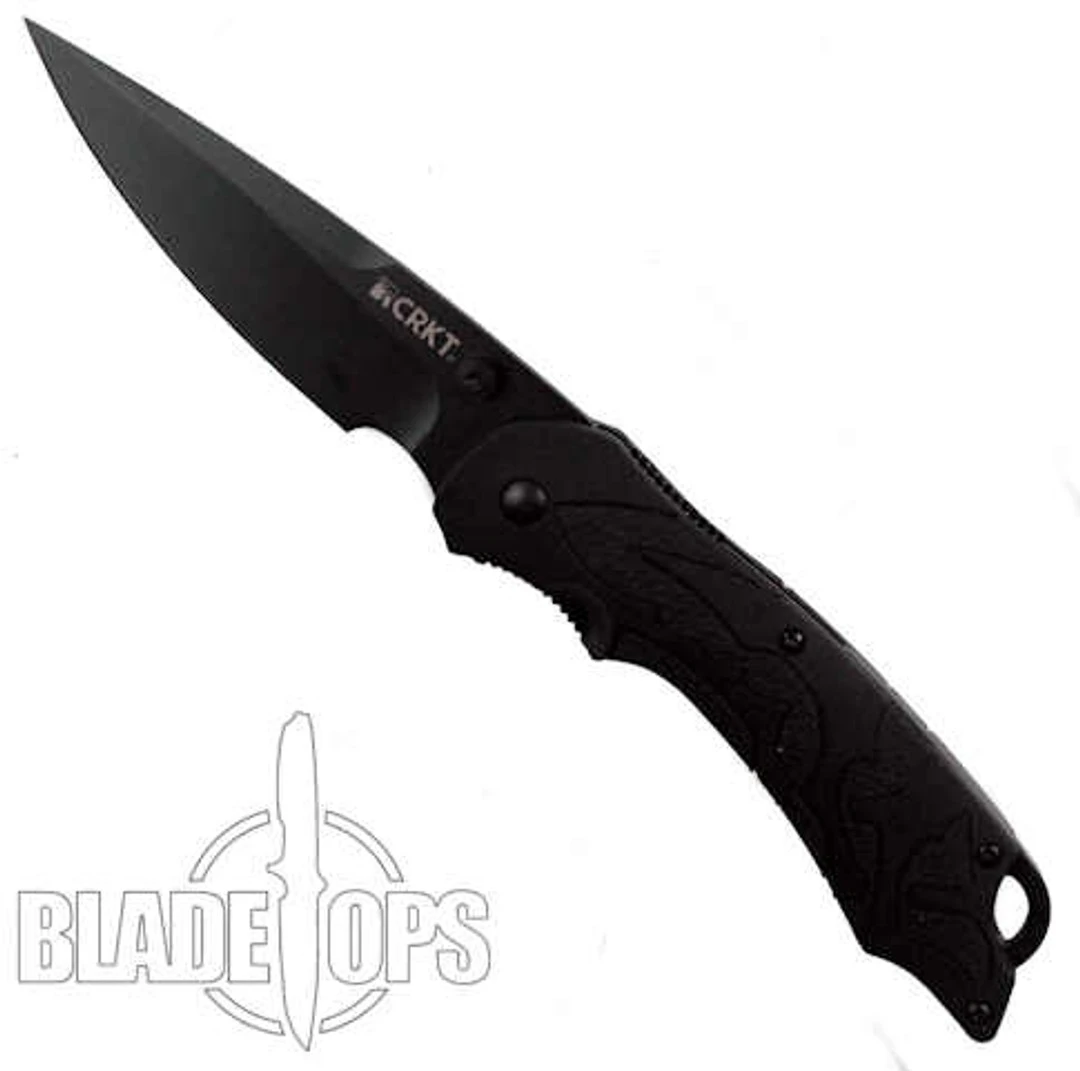 CRKT Moxie Assist Knife, Black Handle, Black Blade, 1100 4 CRKT Moxie Assist Knife, Black Handle, Black Blade, 1100 - Image 2