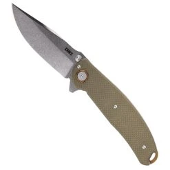 CRKT Butte G-10 Assisted Knife, Stonewash Blade