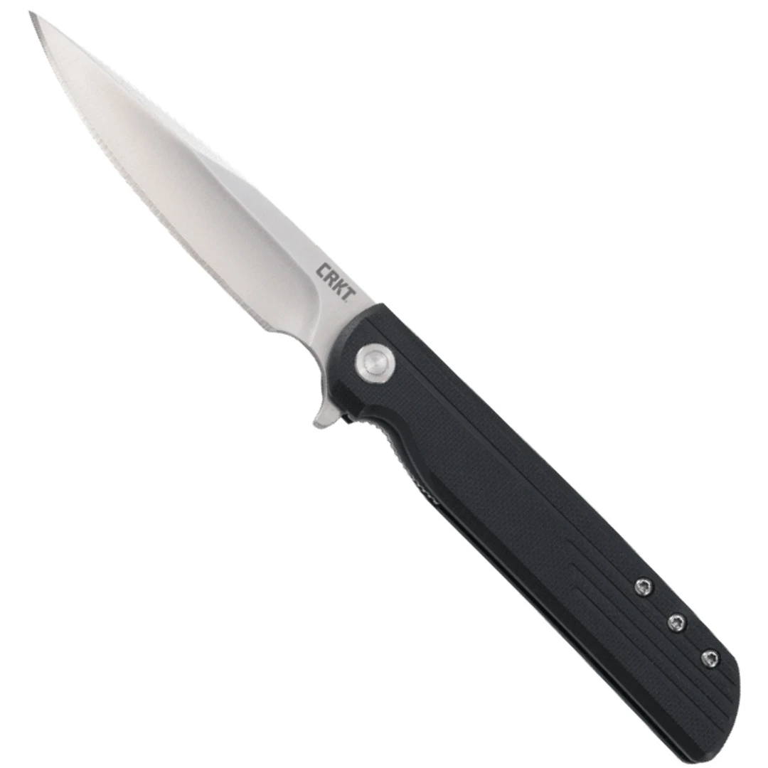 CRKT LCK+ Spring Assist Knife, Satin Blade 3 CRKT LCK+ Spring Assist Knife, Satin Blade