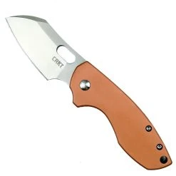 CRKT Pilar Copper Folder Knife, Satin Blade