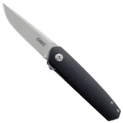 CRKT 7090 Cuatro Flipper Knife, Bead Blast Blade