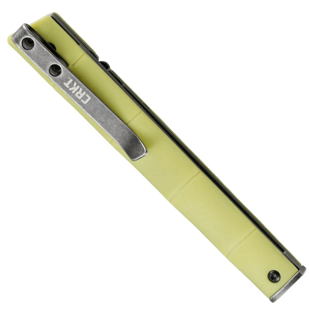 CRKT CEO Bamboo Flipper Knife, Black Stonewash Blade 4 CRKT CEO Bamboo Flipper Knife, Black Stonewash Blade - Image 2