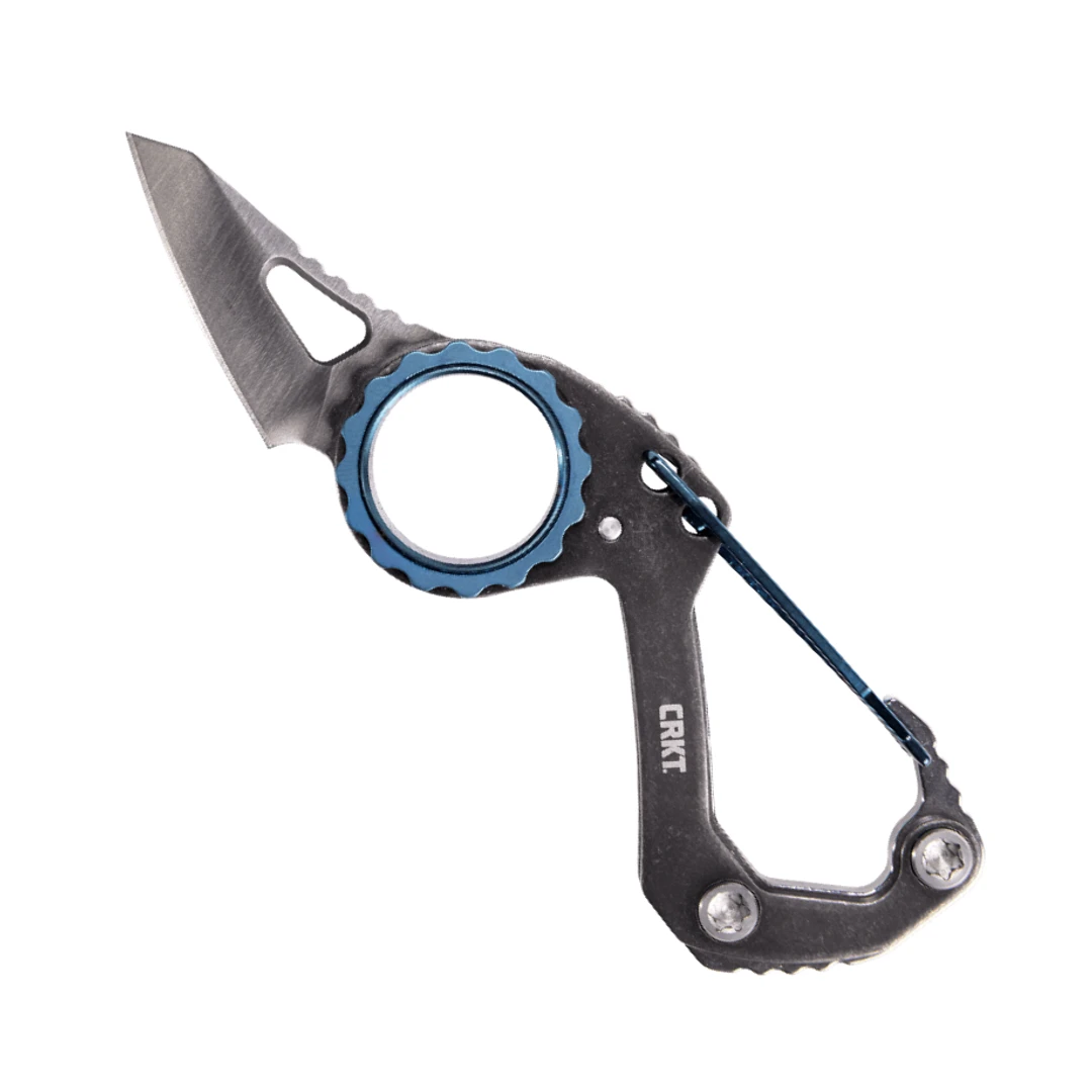 CRKT Compano Carabiner Folding Knife Knife, Sheepsfoot Blade 3 CRKT Compano Carabiner Folding Knife Knife, Sheepsfoot Blade