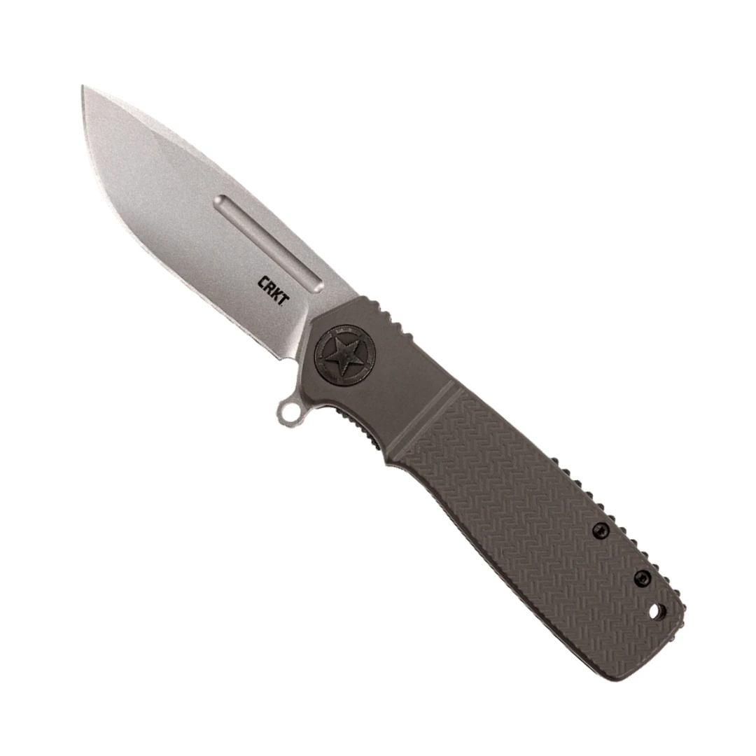 CRKT OD Green Homefront Assisted Flipper Knife, Stonewash Blade 3 CRKT OD Green Homefront Assisted Flipper Knife, Stonewash Blade