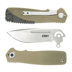 CRKT Homefront Folder Knife, AUS-8 Satin Blade 9 CRKT Homefront Folder Knife, AUS-8 Satin Blade -Zero Tolerance Shop CRK270GKP 4 09407.1533222144