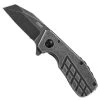 CRKT Razelcliffe Compact Flipper Knife, Black Stonewash Wharncliffe