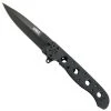 CRKT M16-03KS Large Spear Point Flipper Knife, Black Blade