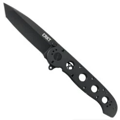 CRKT M16-04KS Large Tanto Flipper Knife, Black Blade