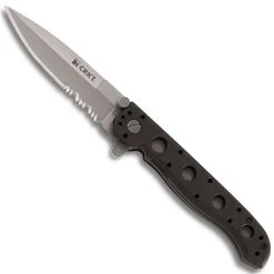 CRKT M16-13Z Flipper Knife, AUS-8 Bead Blast Combo Blade