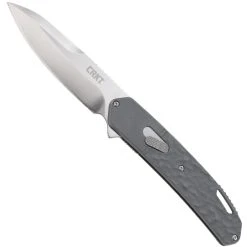 CRKT Silver Bona Fide Flipper Knife, Field Strip Gen II