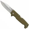 Cold Steel OD Green SR1 Tri-Ad Lock Knife, Satin Clip Point -Zero Tolerance Shop CS 62L 37497.1643996105