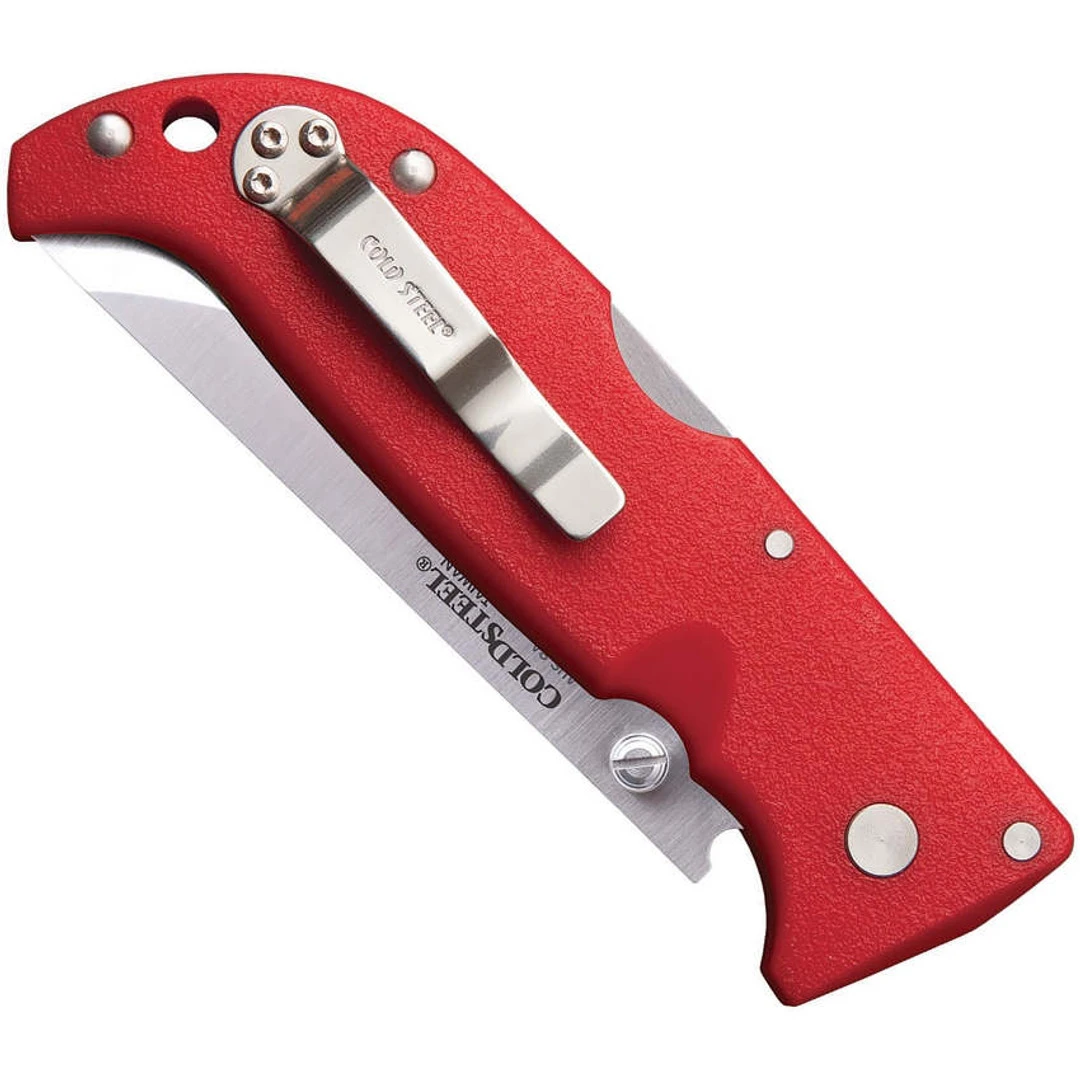 Cold Steel Finn Wolf Folding Knife, Red Griv-Ex Handles 4 Cold Steel Finn Wolf Folding Knife, Red Griv-Ex Handles - Image 2
