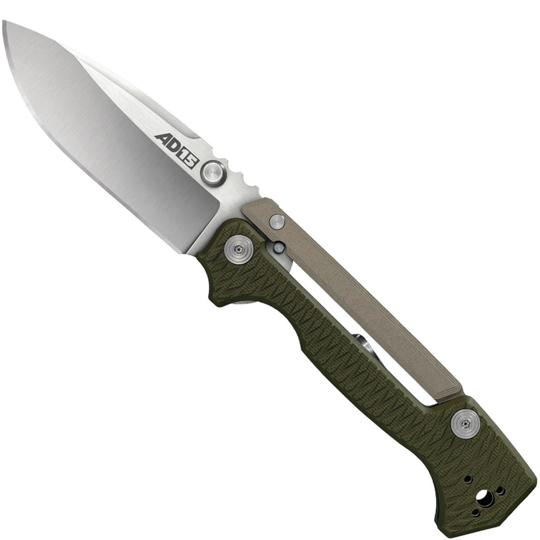 Cold Steel OD Green AD-15 Folder Knife, CPM-S35VN Blade 3 Cold Steel OD Green AD-15 Folder Knife, CPM-S35VN Blade
