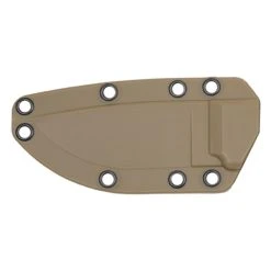 ESEE Knives ESEE-3P Grey Micarta Fixed Blade Knife, Coyote Brown Sheath, 1095 Carbon Blade Blade -Zero Tolerance Shop ESEE 3P 3 60159.1533222108