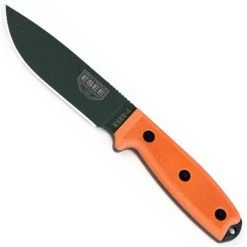 ESEE Knives ESEE-4P-KO-OD Orange Fixed Blade Knife, NO SHEATH, 1095 Carbon OD Green Blade